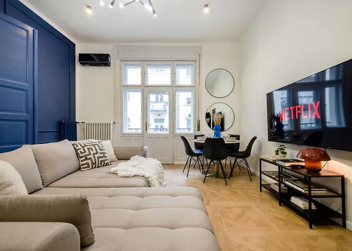 Apartment Charm In Budapest's Bustling 7th District